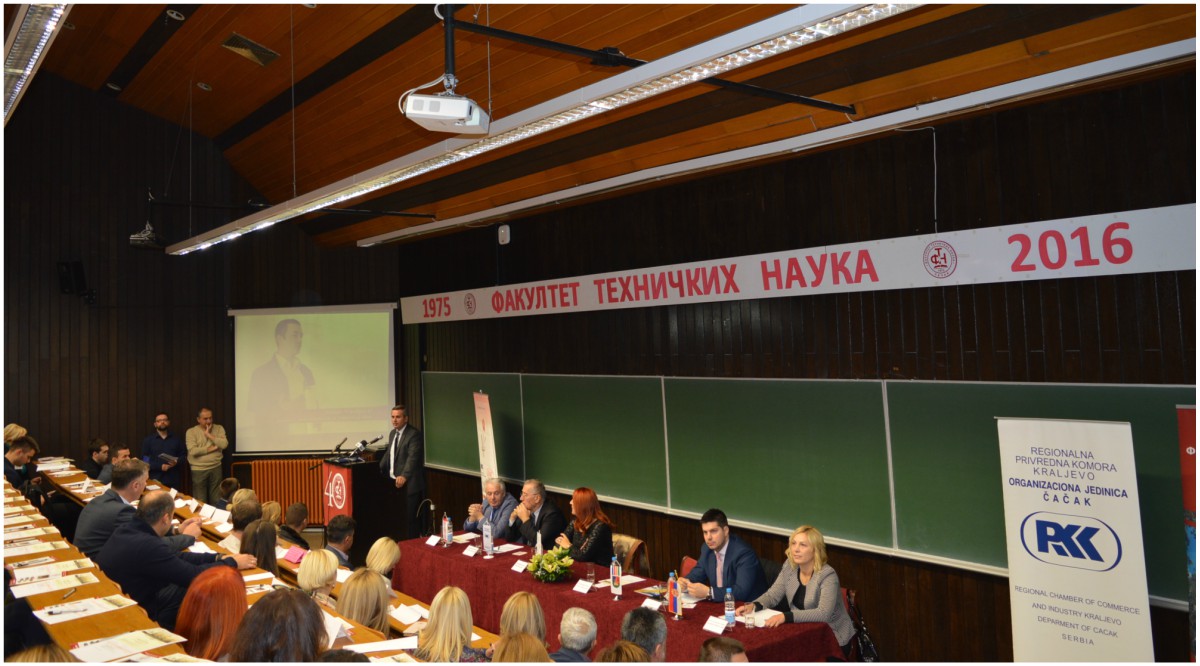 Obraćanje na konferenciji o omladinskom preduzetništvu
